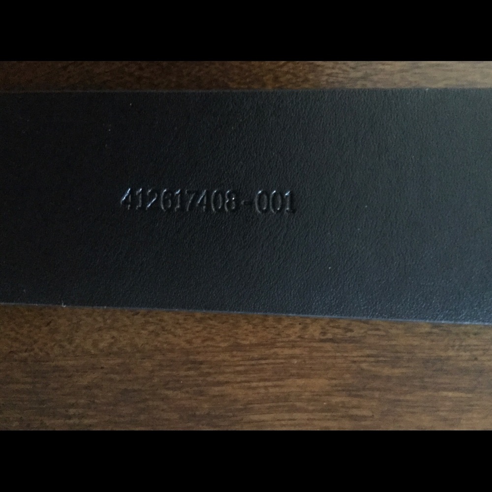 Ralph Lauren LRL Stencil gold tone logo belt - Picture 7 of 7